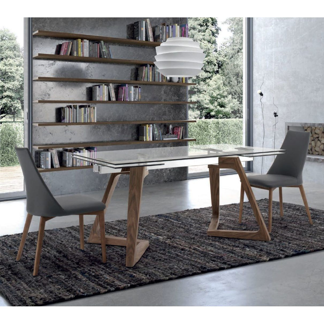 Tavolo da pranzo allungabile di design — Muud Lugano
